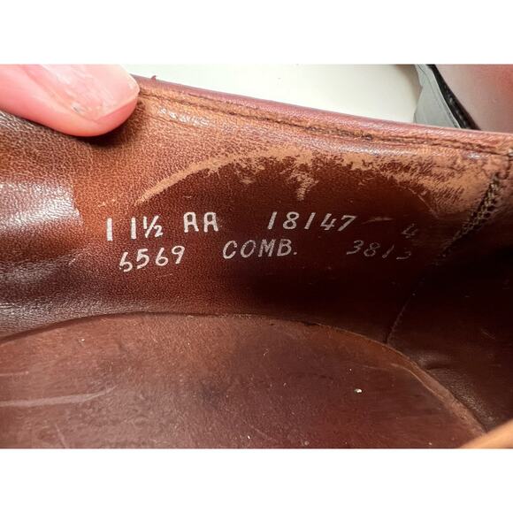 Allen Edmonds Leather Tassel Loafers Dress Shoes Mens 11.5 AA main image 8